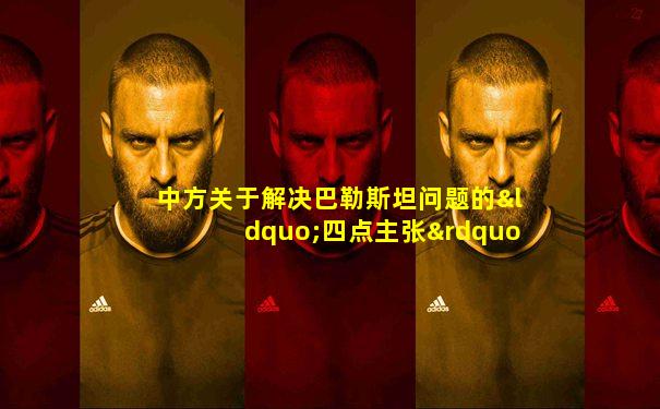 中方关于解决巴勒斯坦问题的“四点主张”
