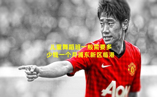 儿童舞蹈班一般需要多少钱一个月浦东新区临港