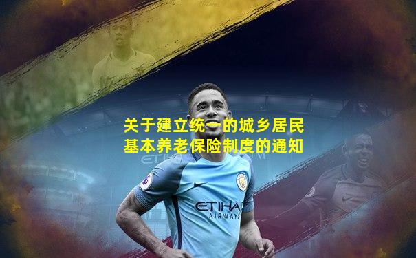 关于建立统一的城乡居民基本养老保险制度的通知