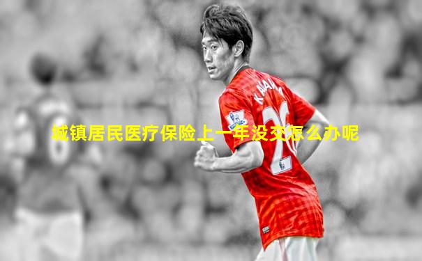 城镇居民医疗保险上一年没交怎么办呢