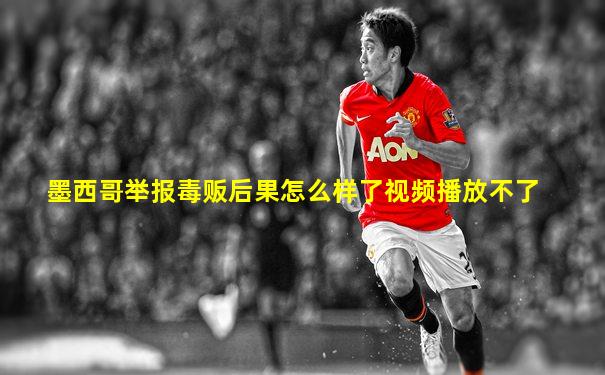 墨西哥举报毒贩后果怎么样了视频播放不了