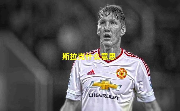 斯拉克什么意思