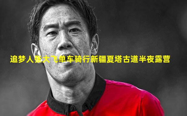 追梦人张大飞单车骑行新疆夏塔古道半夜露营